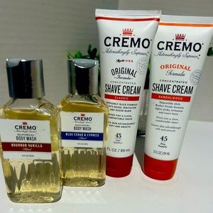Cremo Concentrated Shave Cream & Body Wash Bundle NEW